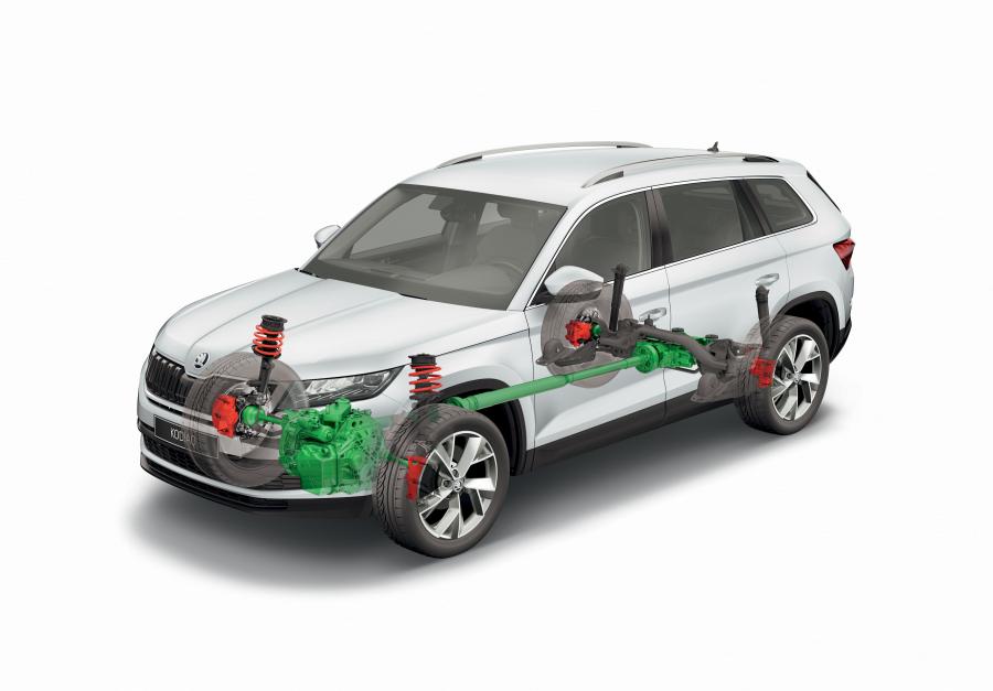 Схема Skoda Kodiaq Scout 2017 года  (WW) (фото 46 из 61)